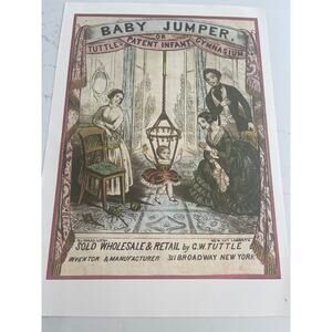 Baby Jumper, Tuttle, Patent Infant, Cymnasium, Wholesale, Retail, Poster,